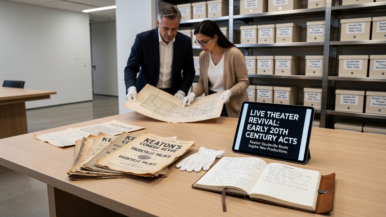 Archival Finds on Buster Keaton's Vaudeville Beginnings Inspire Contemporary Productions of Vintage Stage Acts