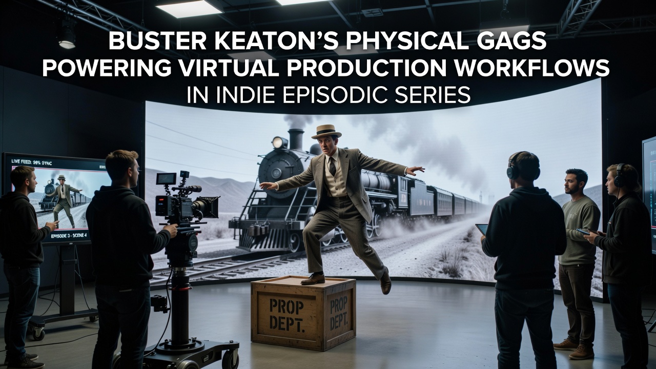Buster Keaton Physical Comedy Techniques Shape Virtual Production Methods in Independent Episodic Series